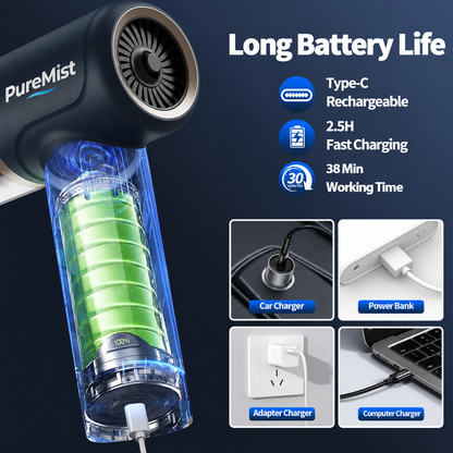 PureMist™ Cordless Vacuum & Air Blower 2.0